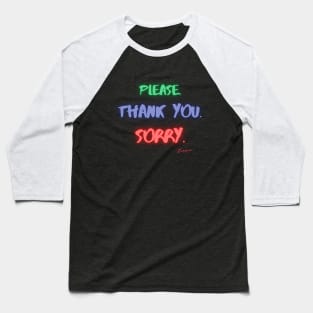 Sorry Baseball T-Shirt